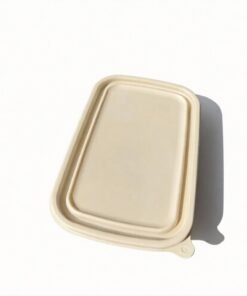 LIYI Meal Prep Container with Lid, 500ml / 17oz, Bamboo Fillers, 50 Pack