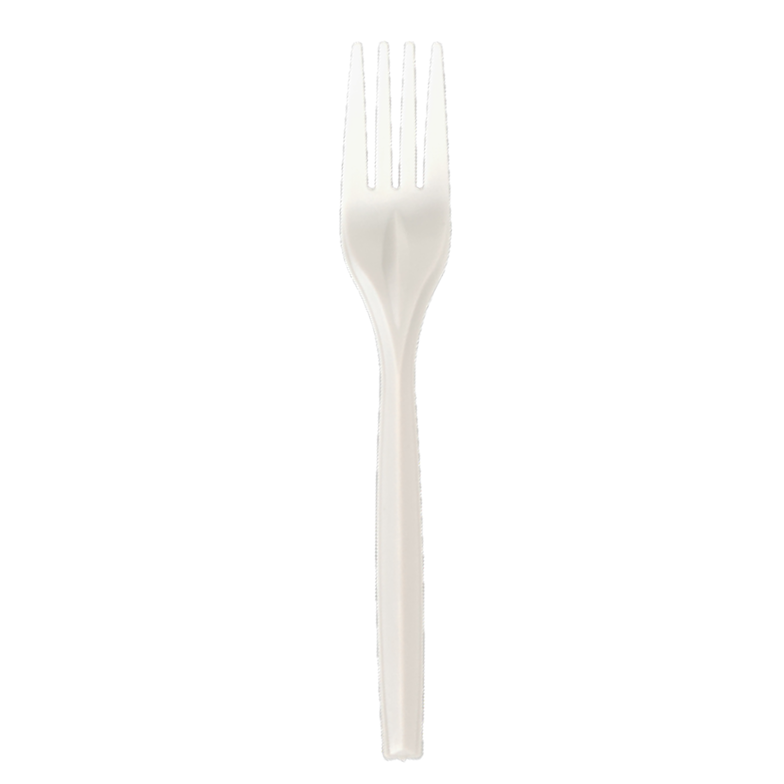 LIYI Disposable Fork, White, 100 Count