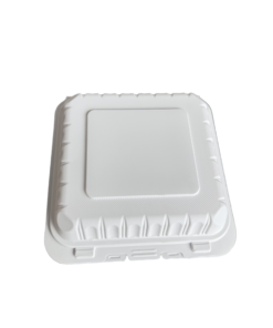 LIYI Disposable Clamshell, 6 Inch, 3-Compartment,  BPA-Free