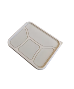 LIYI Disposable Lunch Box, 4-Compartment, 900ml / 30oz, BPA-Free