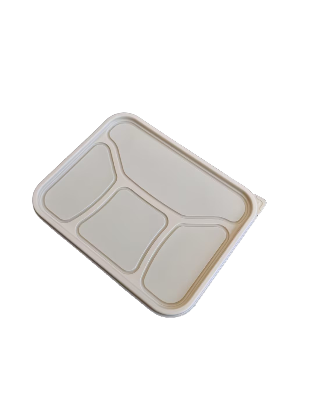 LIYI Disposable Lunch Box, 4-Compartment, 900ml / 30oz, BPA-Free